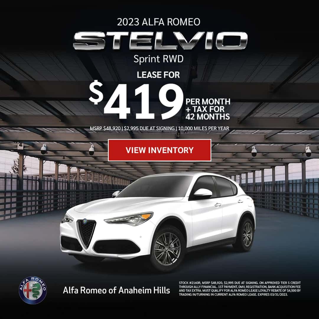 Save $8000 on Alfa Romeo