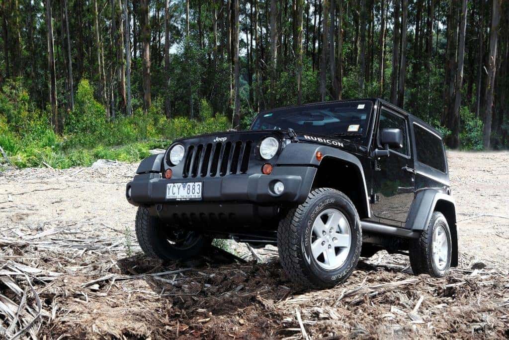 Jeep Wrangler Off-roading