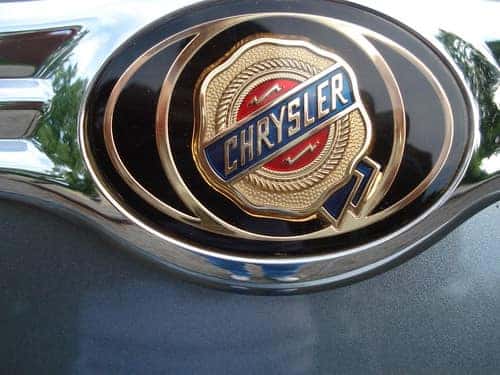 Old School Chrysler car logo