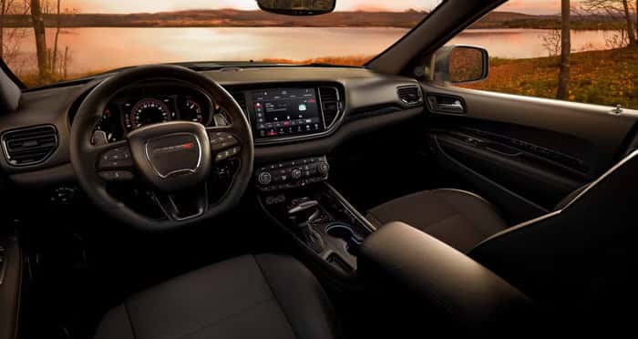 Interior of the Dodge Durango