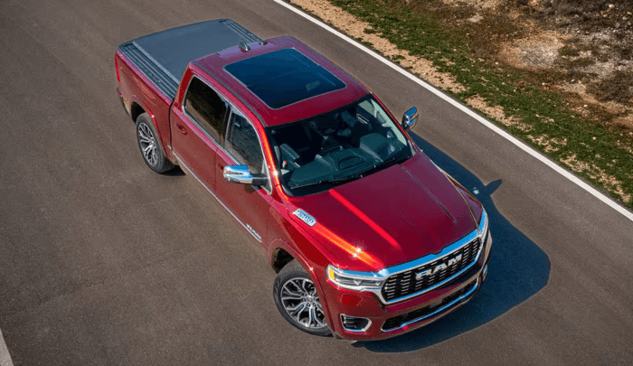 2025 Ram 1500 on the road