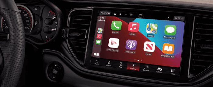 2026 Dodge Durango infotainment screen