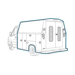 Knapheide service utility van
