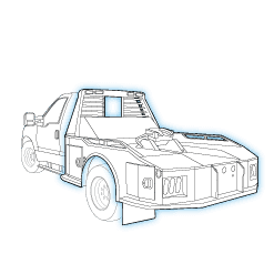 Hauler work truck