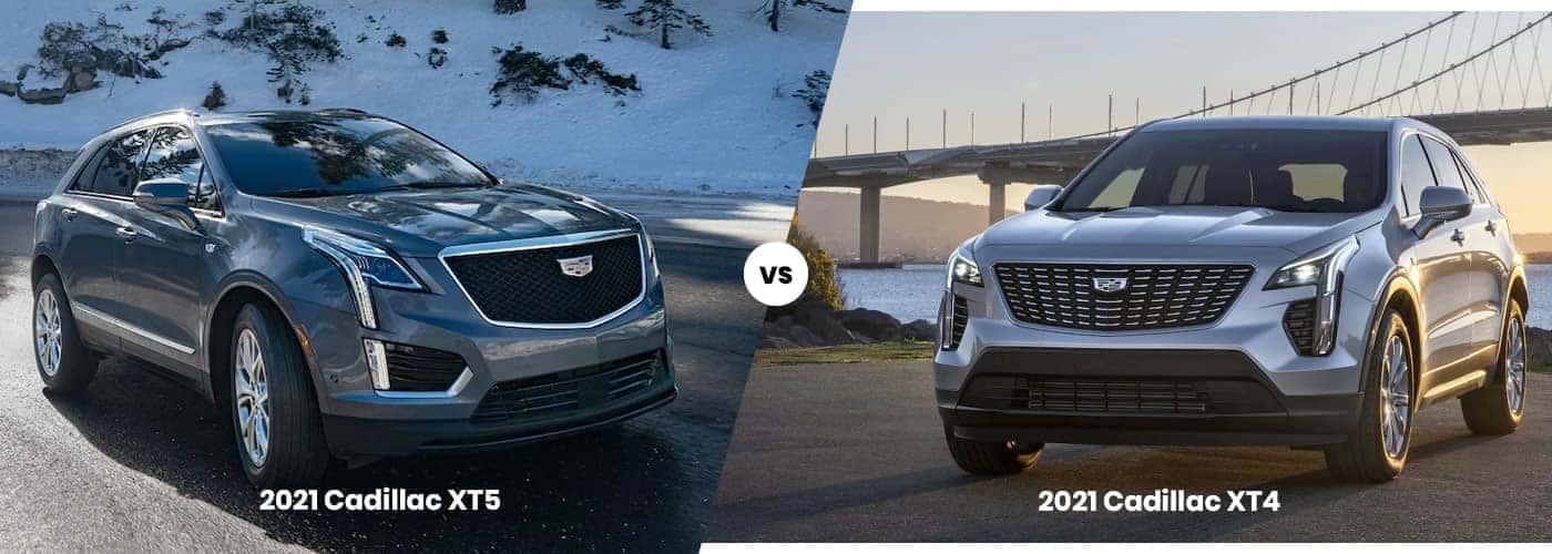 2021 Cadillac XT4 vs. XT5 | Cadillac of Turnersville