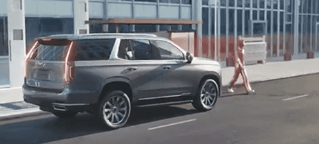 front pedestrian braking