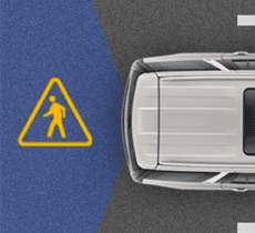 rear pedestrian alert