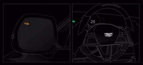 STANDARD LANE CHANGE ALERT WITH SIDE BLIND ZONE ALERT