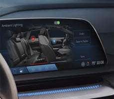 126-color dual-zone ambient lighting