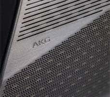 19-speaker AKG studio audio system with available dolby atmos