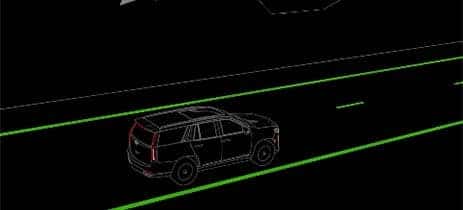 STANDARD LANE KEEP ASSIST WITH LANE DEPARTURE WARNING