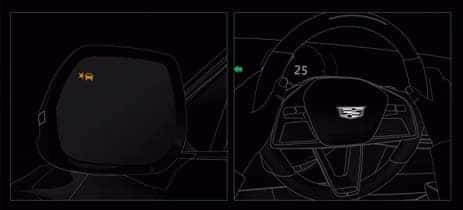 STANDARD LANE CHANGE ALERT WITH SIDE BLIND ZONE ALERT