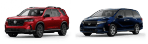 Honda Pilot vs Honda Odyssey