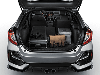 Honda Civic Hatchback with Cargo