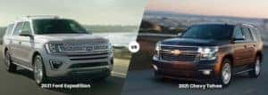 2021 Ford Expedition vs. Chevy Tahoe Full-Size SUV Comparison