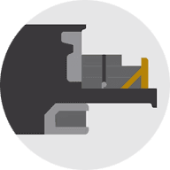 primary gate load stop