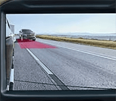 rear side view turn signal activated 