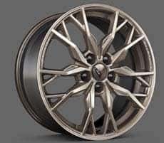 Tech Bronze aluminum wheels