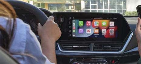 11-inch center HD touch-screen Available