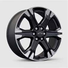 20 Carbon Flash Metallic with machined face wheel