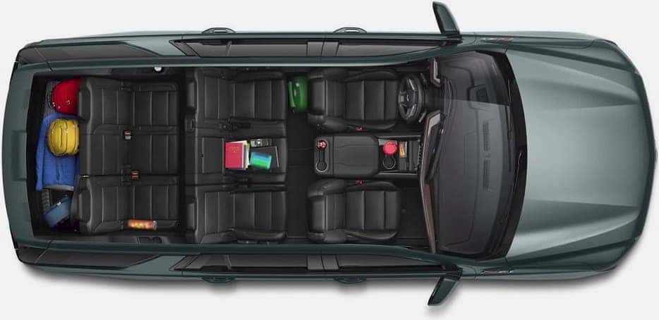 122.7 cu. ft.* of maximum cargo space