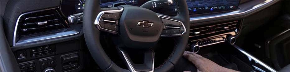 2027 Chevy Tahoe steering wheel