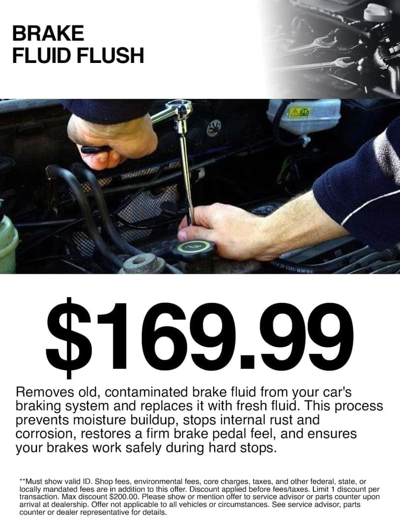brake fluid flush special