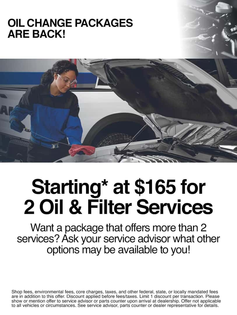 oil change package