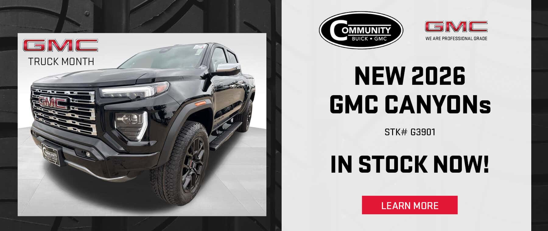 New 2026 GMC Canyons