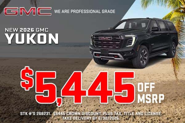 New 2026 GMC Yukon Denali Rear Wheel Drive SUV