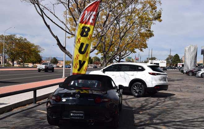outside we buy cars