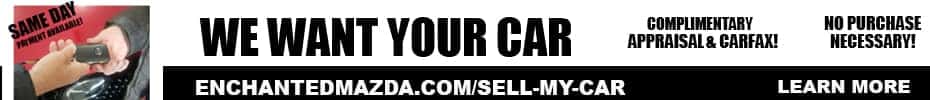 WE WANT YOUR CAR