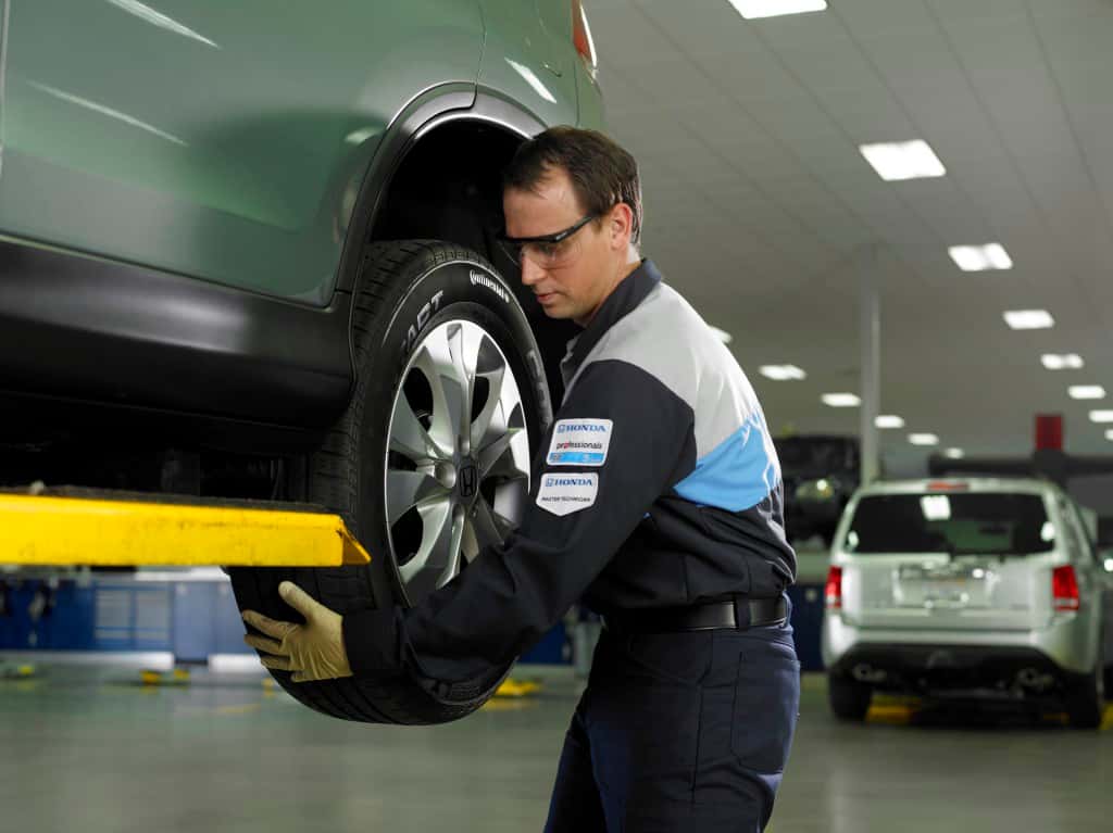 Tire inspection and rotation