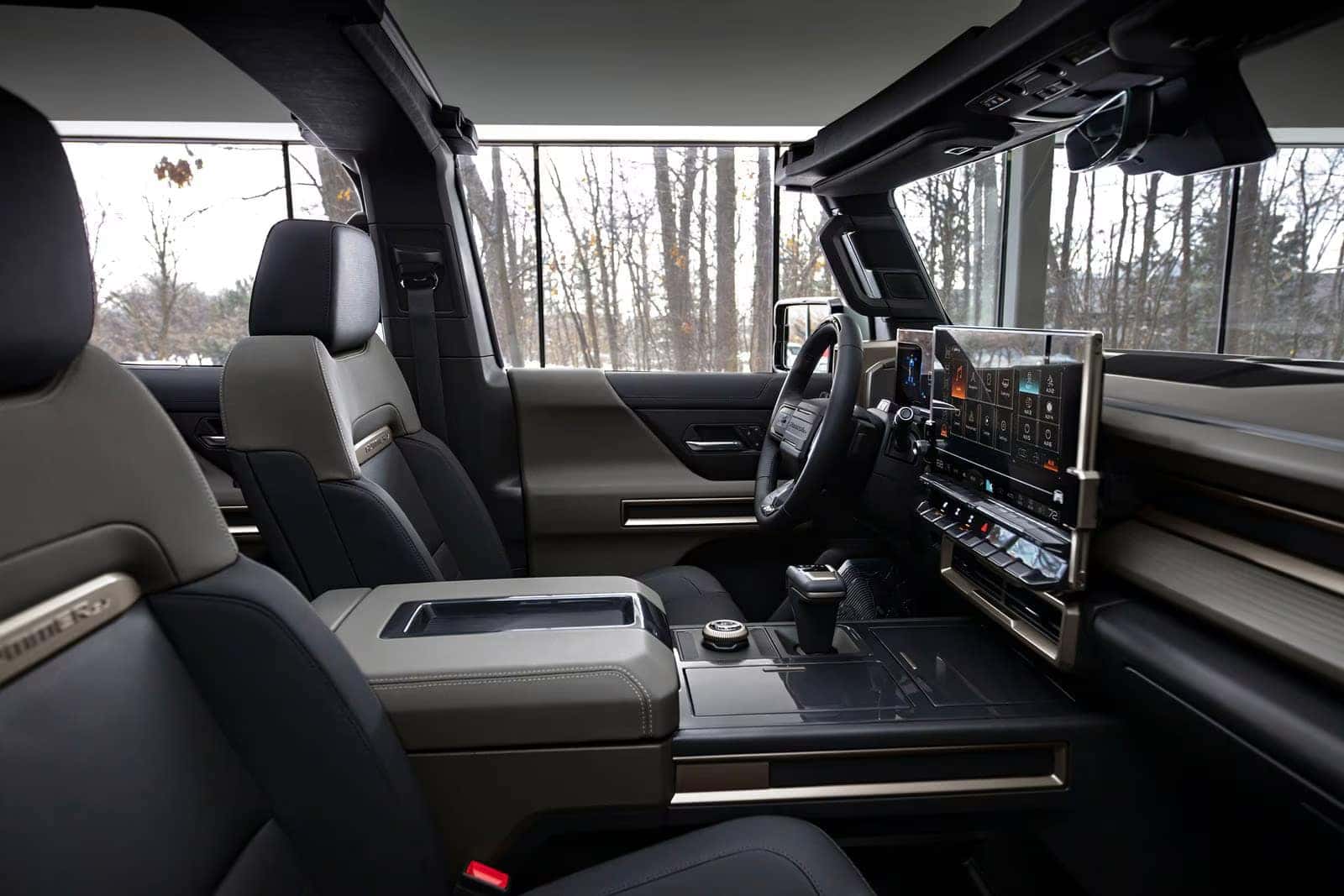 GMC Hummer EV SUV Interior and Cargo Space