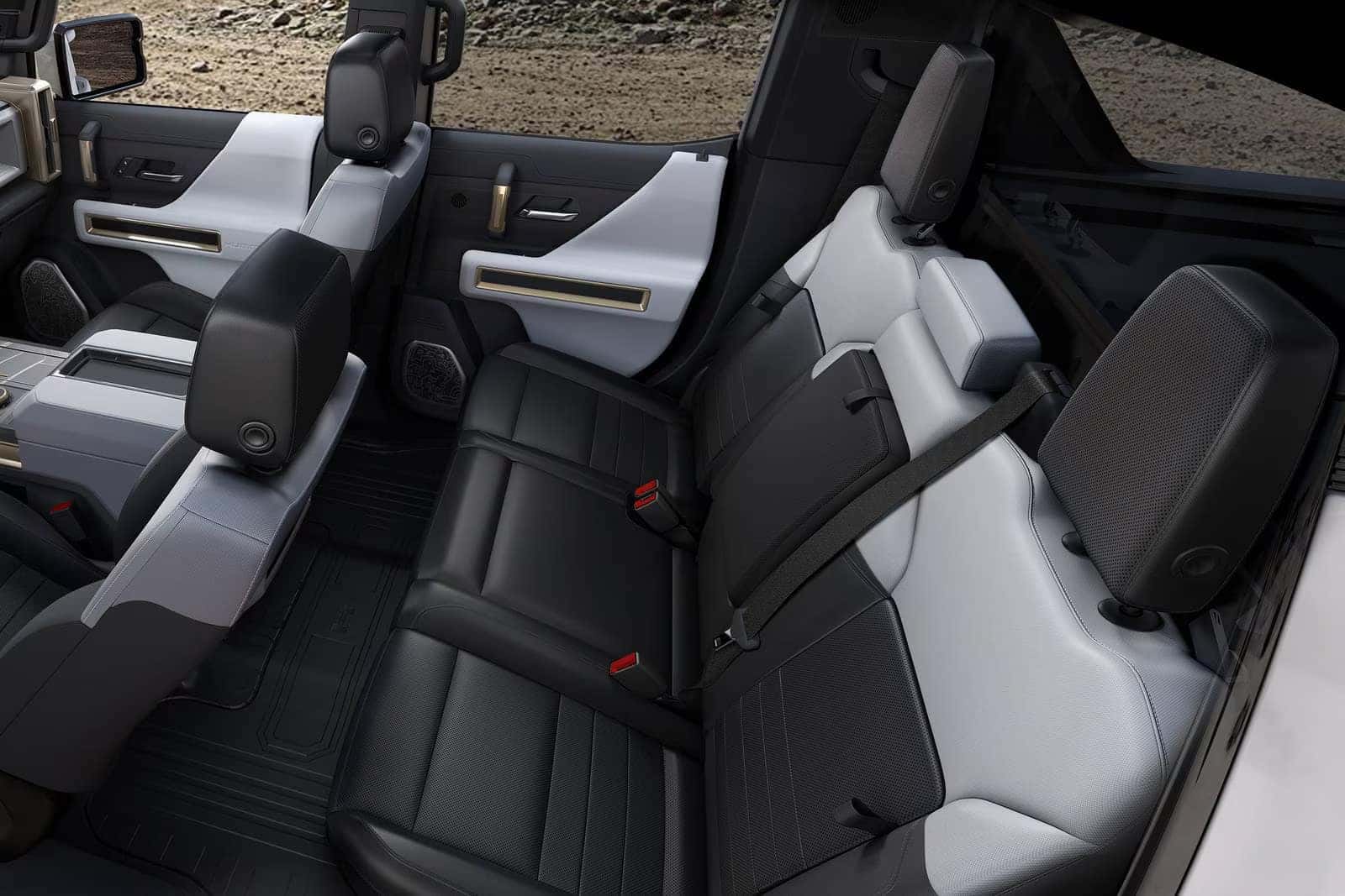 GMC Hummer EV Interior with Infinity Roof