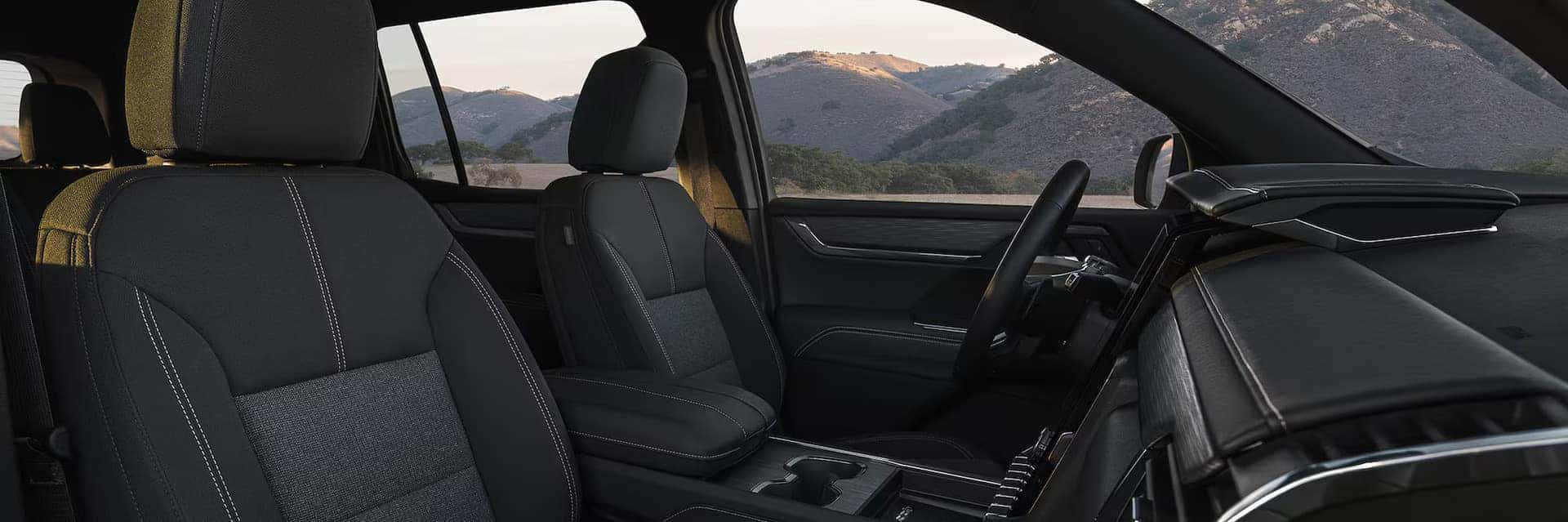 GMC Acadia Interior and Cargo Area