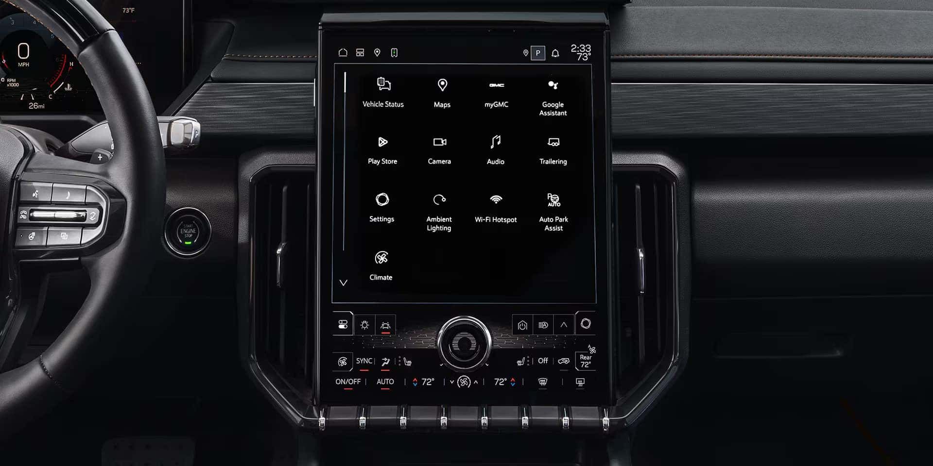 2026 GMC Acadia Technology and Infotainment