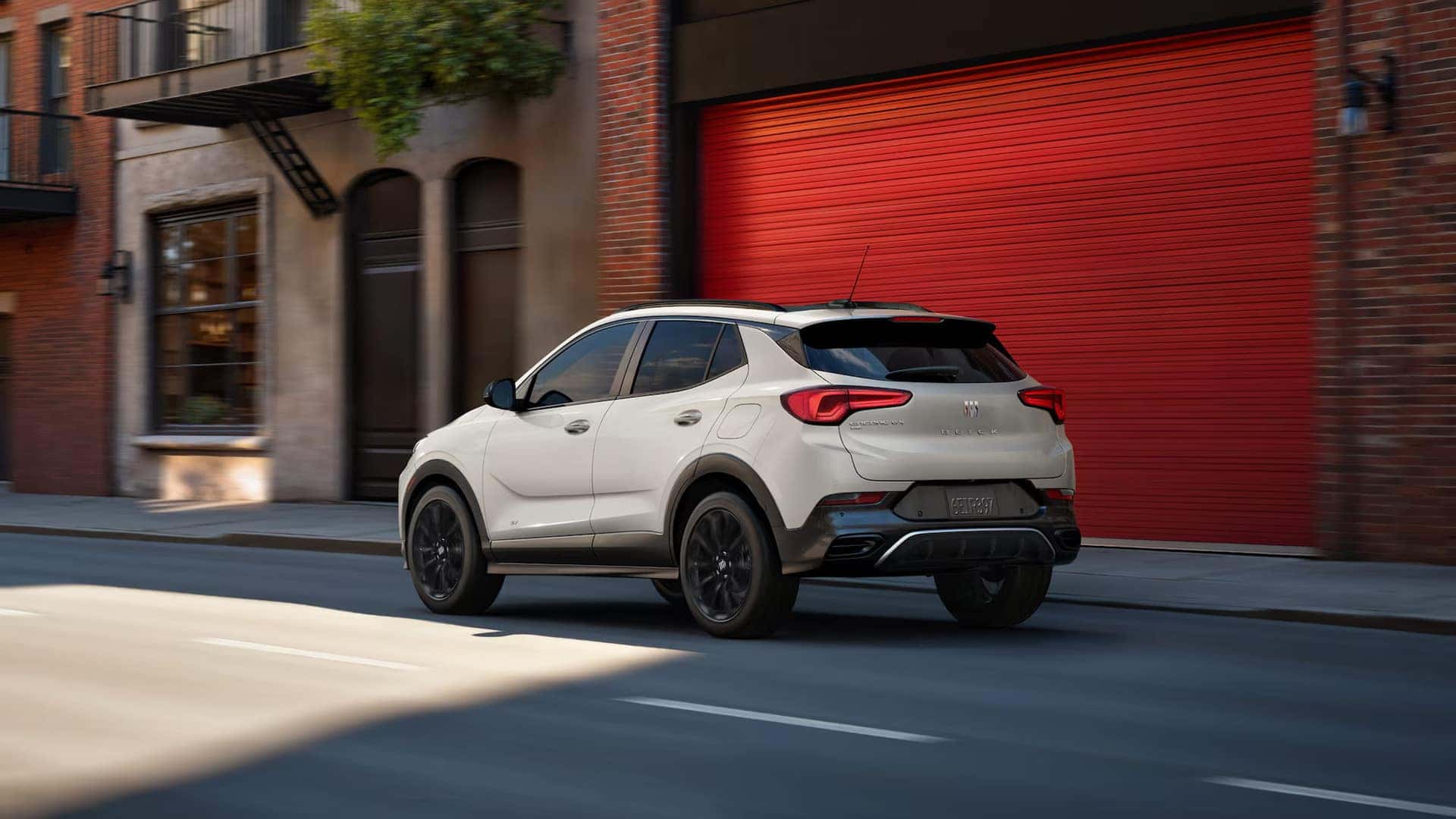 2026 Buick Encore GX navigating winter roads with intelligent AWD