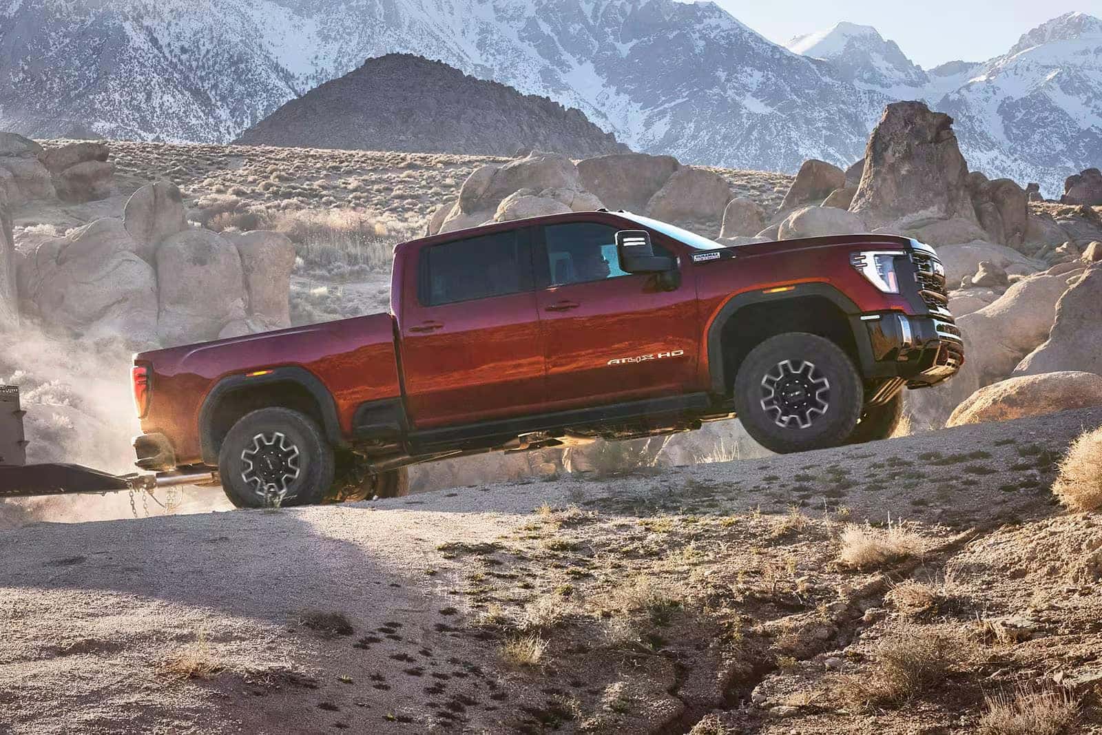 GMC Sierra 2500HD advanced suspension and Multimatic DSSV dampers