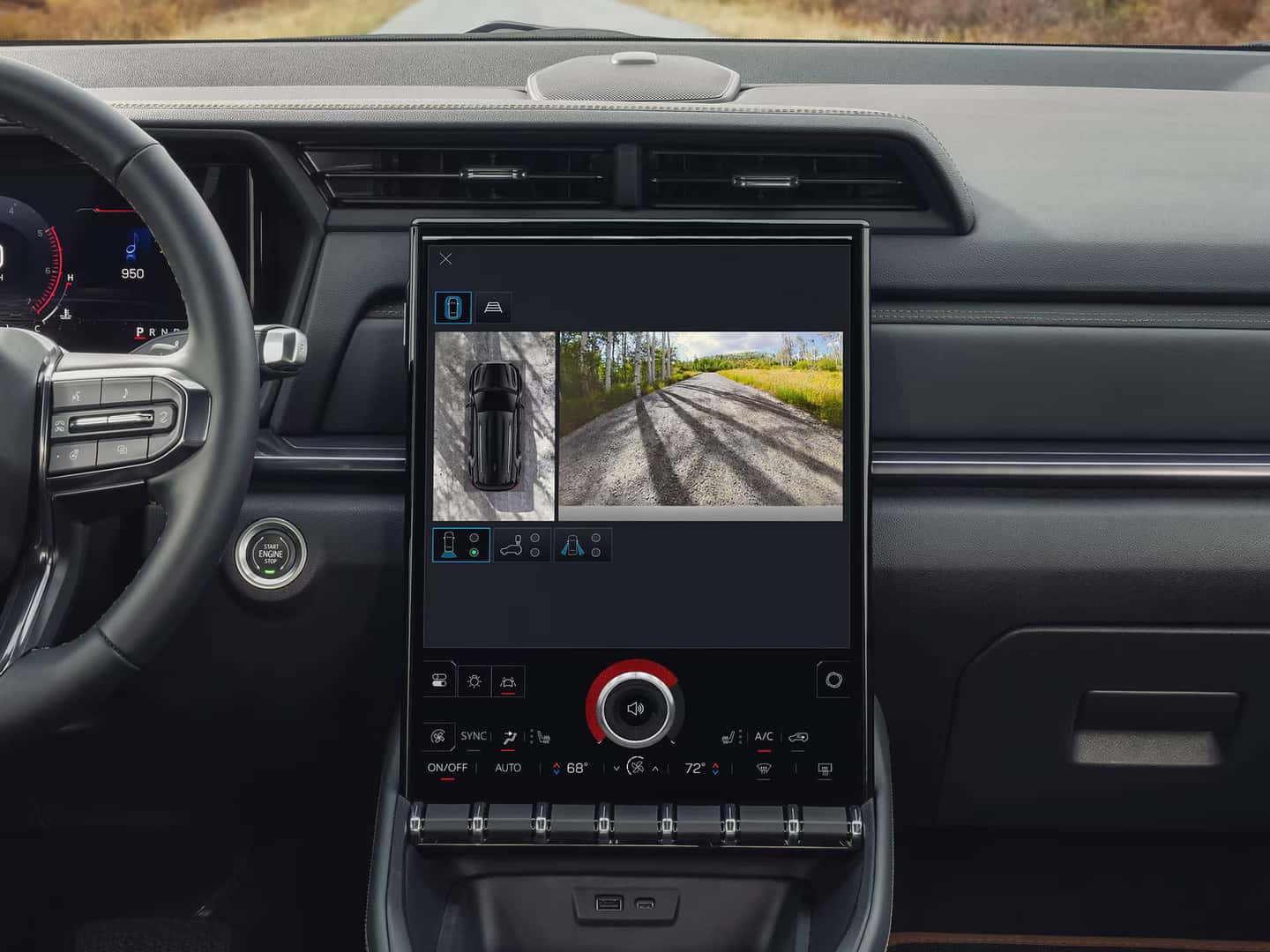 2026 GMC Terrain 15-inch diagonal portrait touchscreen