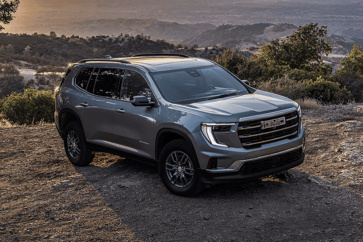 2027 GMC Acadia and 2027 Kia Telluride performance comparison