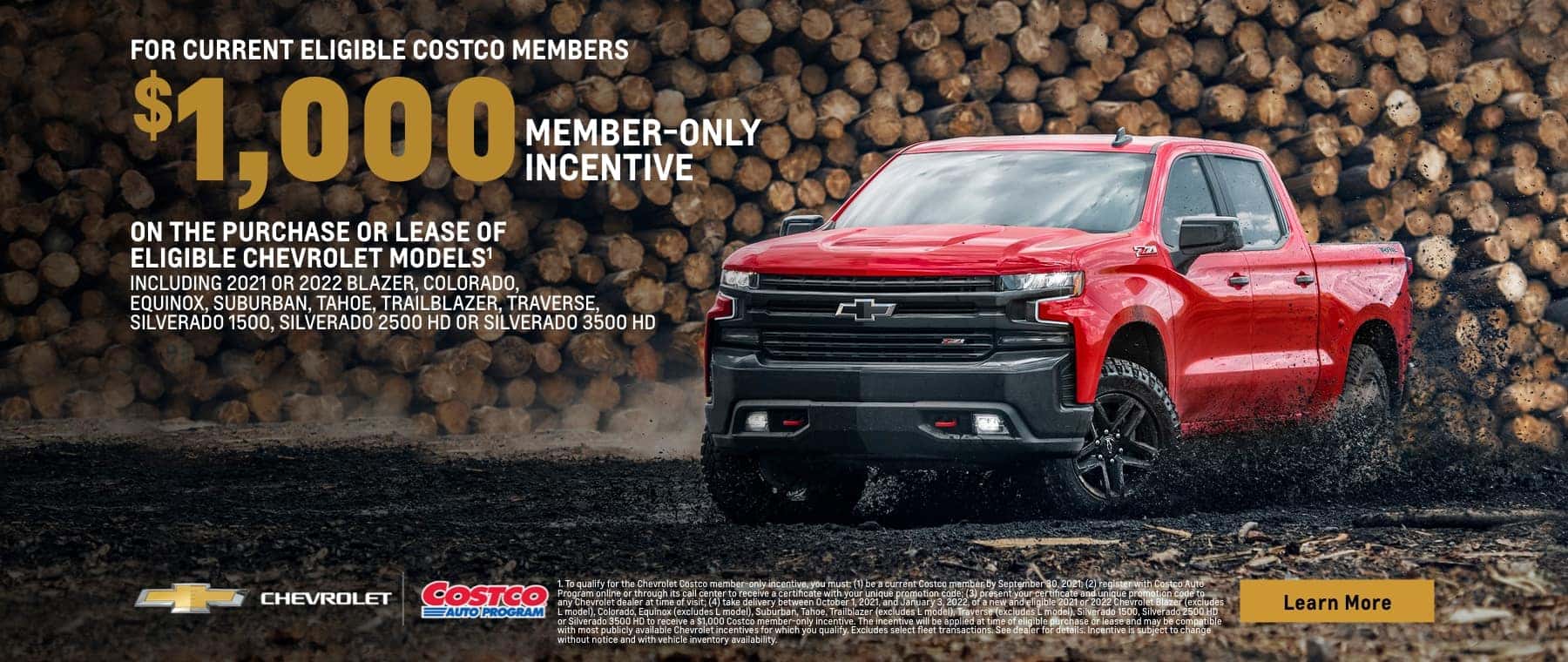 Silverado Costco Member Only Incentive
