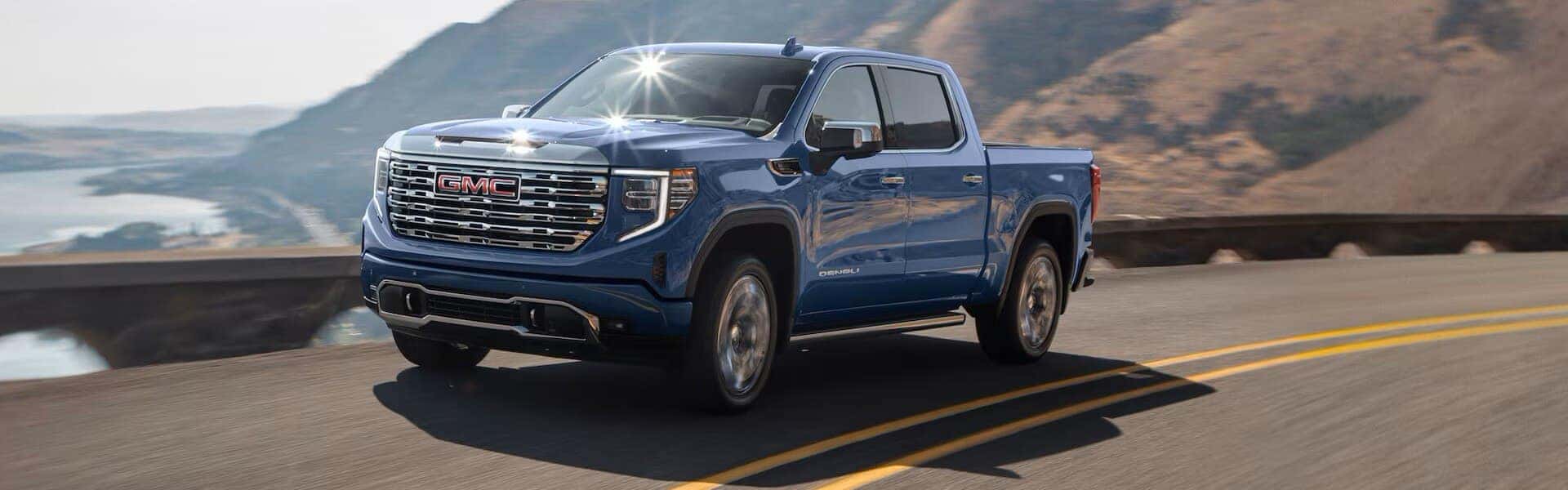 2025 GMC Sierra 1500 Driving Down The Road