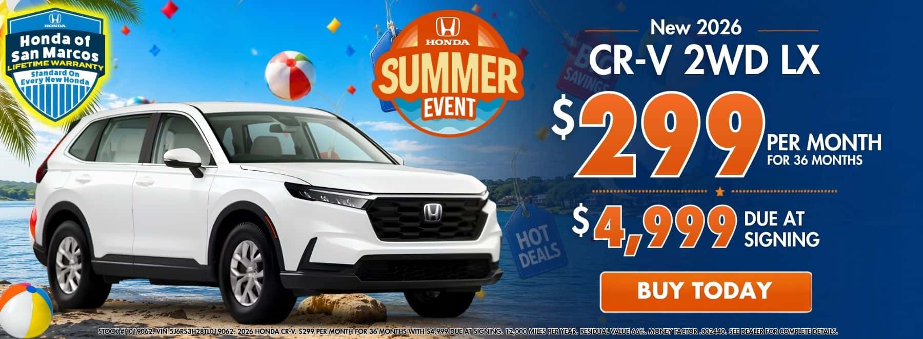 2026 CR-V 2WD LX