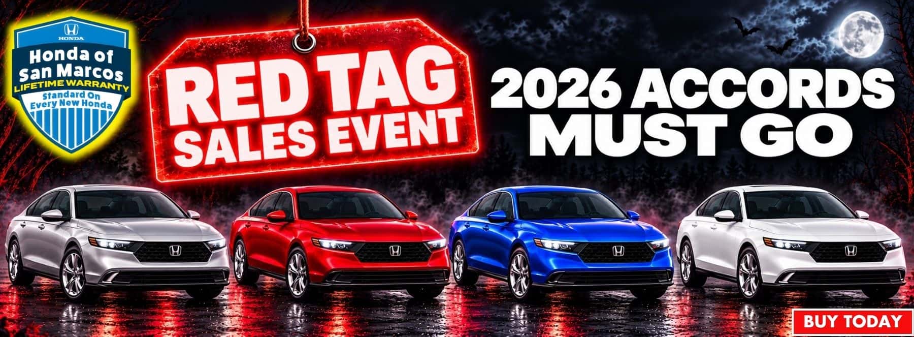 Red Tag Sales Event