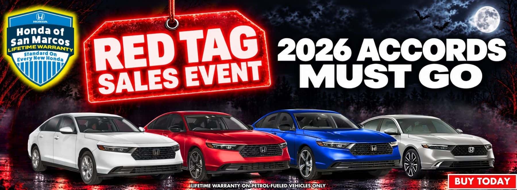 Red Tag Sales Event