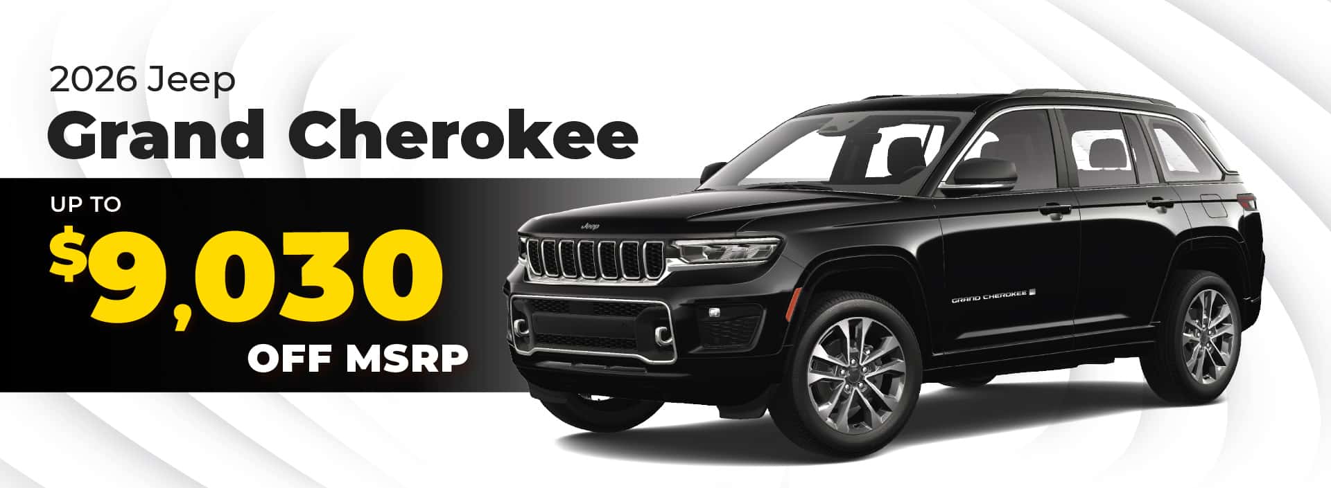 2026 Jeep Grand Cherokee - up to $9030 off MSRP