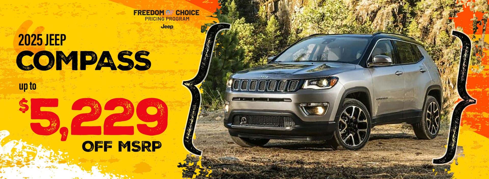 2025 Jeep Compass - up to $5229 off MSRP
