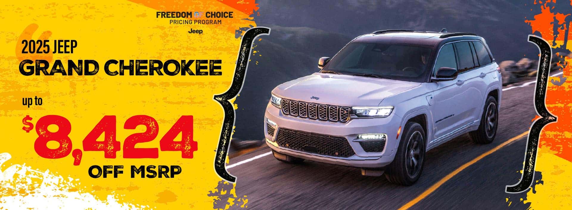 2025 Jeep Grand Cherokee - up to $8424 off MSRP