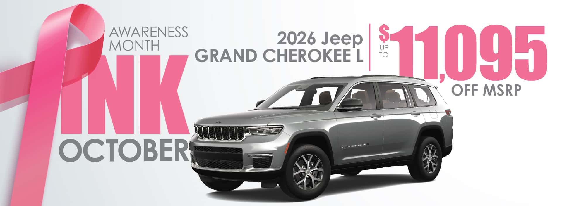 2026 Jeep Grand Cherokee L - up to $11,095 off MSRP